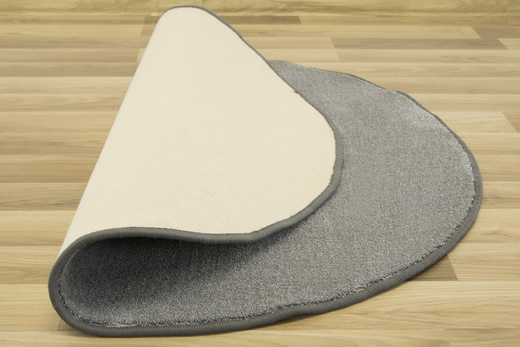 Okrągły Dywan Koło Bounty 76 Srebrny Szary