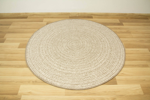 Okrągły Dwustronny Dywan Sznurkowy Brussels 205580/10610 linen Outdoor