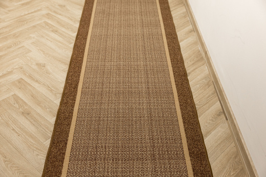 Chodnik Antypoślizgowy Terez 17 Brąz szerokość 80 cm