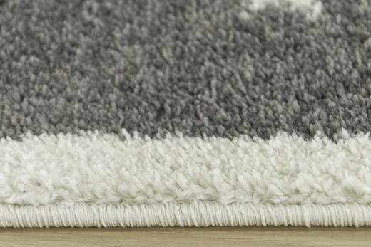 Dywan EMILY KIDS 2343A d.gri/bone szary łabędź