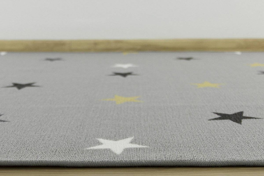 Dywan Stars 19 szare gwiazdki