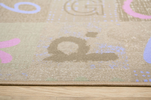 Dywan Blackboard 04 z Cfl-s1 Beż Róż