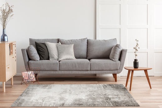 Dywan Nantes NT041A Vizon/Brown Szarobeżowy Beton