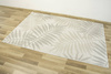 Dywan Sznurkowy Berg 28337/64 Liście Palm Szary Kremowy