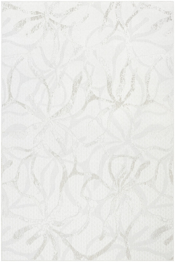 Dywan Sznurkowy Haga 04720A l.grey/cream Szary Beż Krem Kwiaty Outdoor