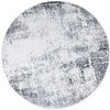 Okrągły Dywan Nantes NT041G Grey/Grey Szary Beton