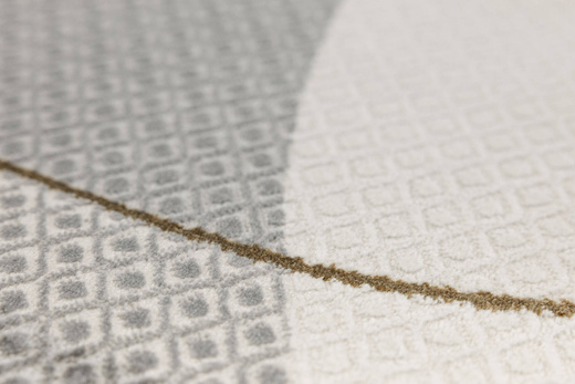 Dywan Verano H550A cream/antrasit Krem Szary Złoty Geometria