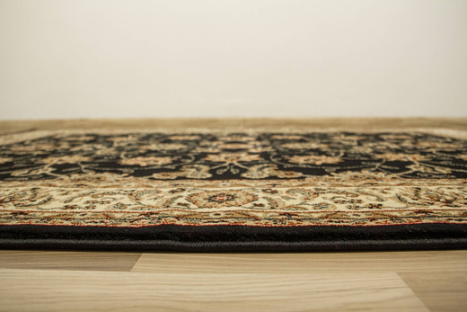 Dywan Super Rose 2338A black/cream Ornament Czarny Beż Krem