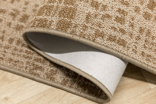 Wykładzina Traffic 68 Beige Beż Brąz Kratka Melanż szerokość 4 m