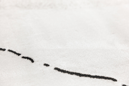 Dywan Kashmir KR143S Vizon/Black Marmur Czarny Złoty Abstrakcja