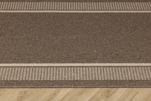 Chodnik Promenade 8714 brąz szerokość 67 cm