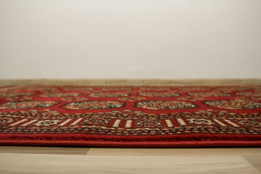 Dywan Ornamentowy Afgan 3181A red/red Czerwony Czarny Zielony