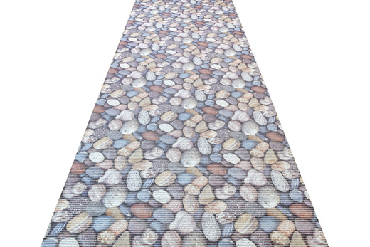 Mata Łazienkowa 242A Kamyki szerokość 130 cm