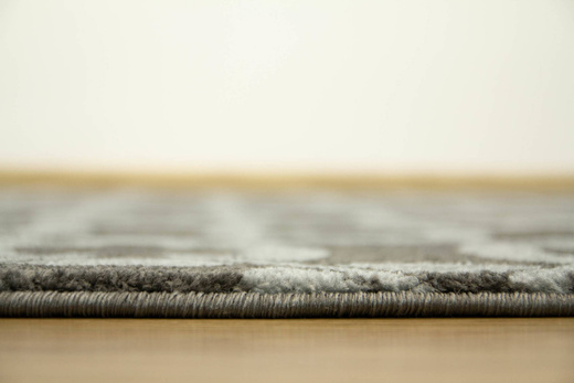 Dywan Fushe 2498 d.grey/l.grey Szary Grafit Kółka