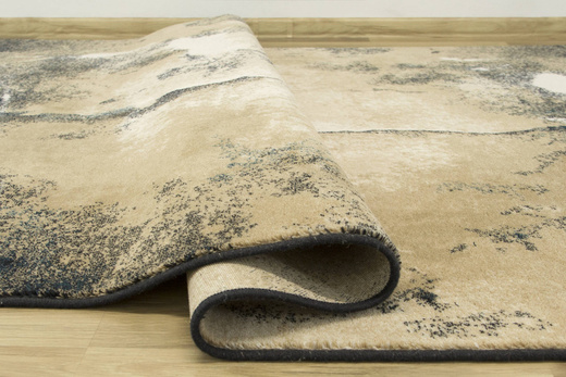 Wełniany Dywan Isfahan Tolve Ciemny Beż Skała