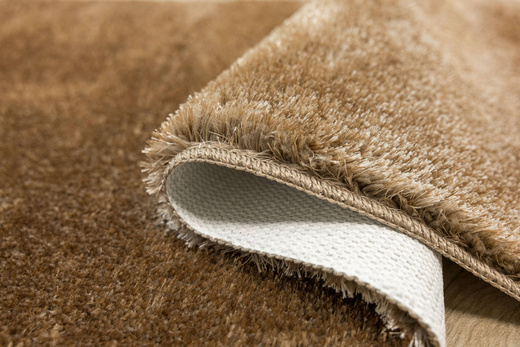 Dywanik Łazienkowy Antypoślizgowy Malmo Ciemny Beż Shaggy