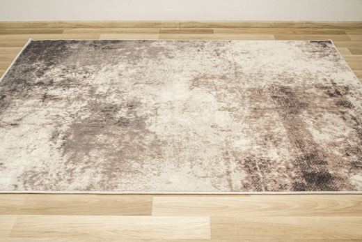 Wełniany Dywan Dywilan Raw 10 Silver Krem Antracyt Fiolet