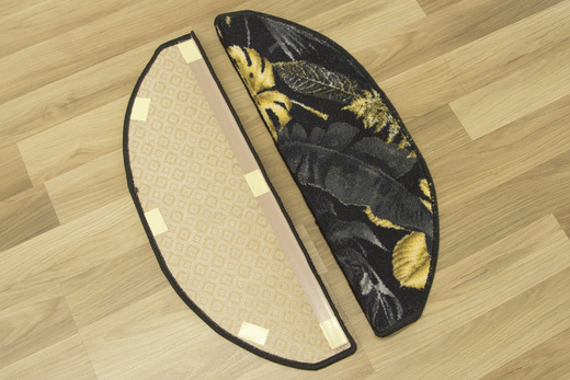 Nakładki na schody półokrągłe Monstera GOLD