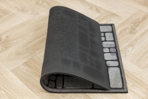 Wycieraczka Antypoślizgowa Croix Grey Szara Cegiełki