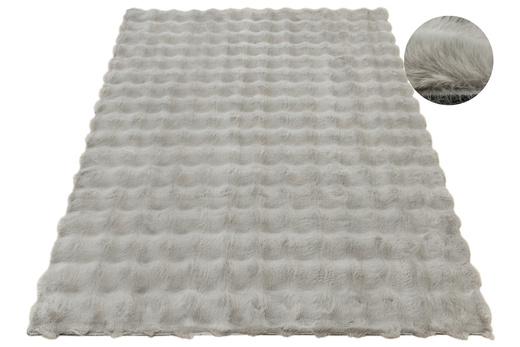 Dywan Oslo Bubble Taupe Szarobeżowy Rabbit Królik