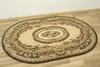 Dywan Gold 042/12A owal Ornament Beż Brąz