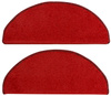 Nakładki na schody półokrągłe dynasty 15 czerwony