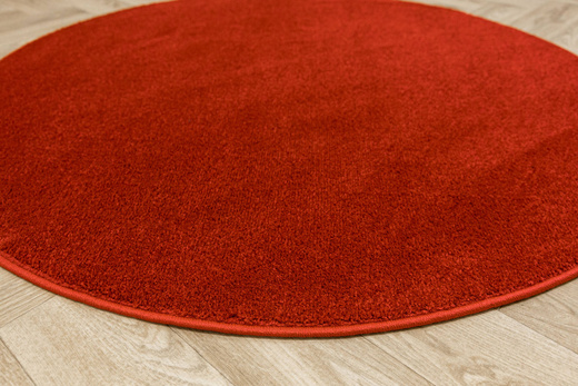 Okrągły Dywan Lima 2081A Red Czerwony