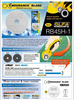 Ostrze krążkowe olfa RB45H-1 wzmocnione ostrza do RTY-2/G RTY-2/DX RTY-2/NS