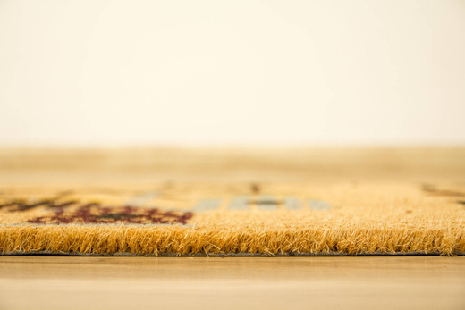 Antypoślizgowa Wycieraczka Kokosowa Kolor Home Budki Jasne