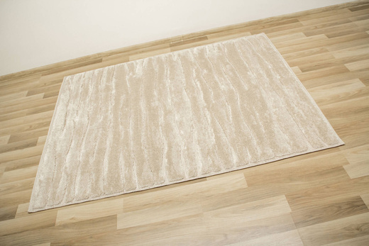 Dywan Shaggy Lula Soft IM15A Beige/Beige Pasy Beż