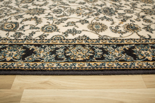 Wełniany Dywan Isfahan Anafi Granat