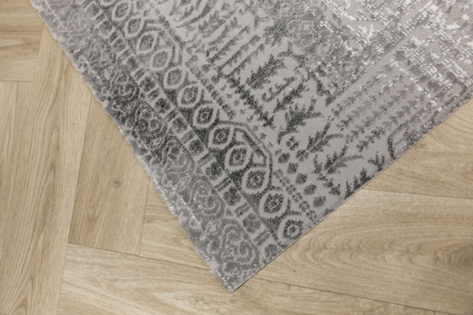 Dywan Nantes NT210G Grey/Grey Szary Krem Ornament