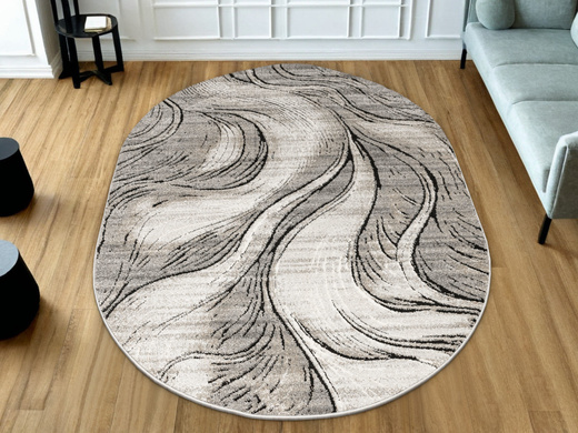 Dywan Matara P176A m.grey/sp. Owalny