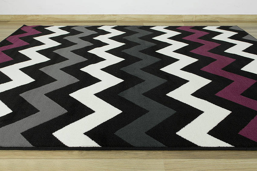 Dywan Luna Zygzak 503369/56945 fiolet