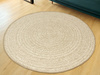 Okrągły Dwustronny Dywan Sznurkowy Brussels 205580/10610 linen Outdoor