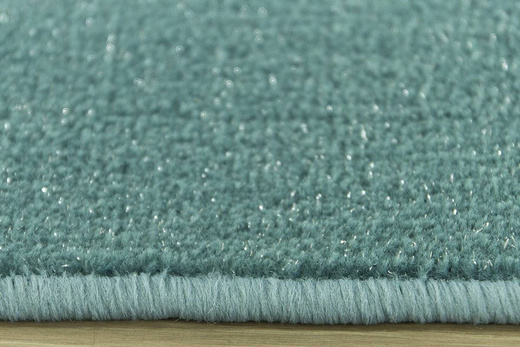 Dywan Harrow-flash 80 turkusowy z brokatem