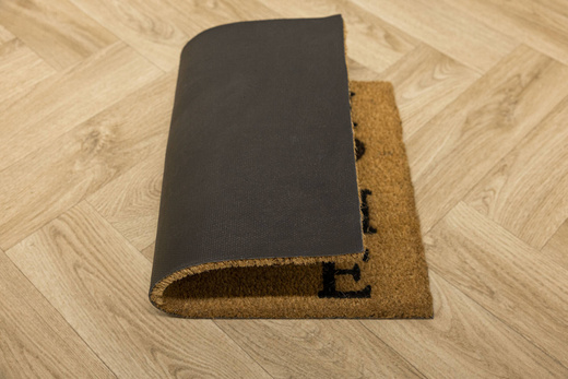 Antypoślizgowa Wycieraczka Kokosowa Kolor Home Budki Ciemne