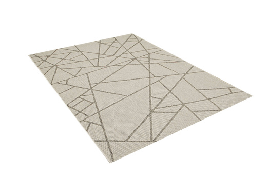 Zewnętrzny Dywan Sznurkowy Jeans 19217/P19 Geometryczny