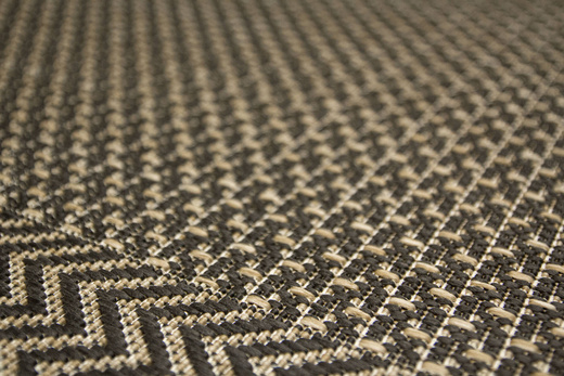 Zewnętrzny Dywan Sznurkowy Jeans 19242/P10 Brąz Beż Grafit Ramka