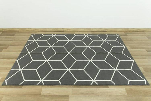 Dywan Luna 503746/51911 grey cubes szary