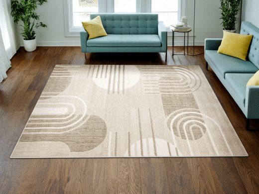 Dywan Matara N981A l.beige/m.beig Beż Krem Kaszmir Geometria