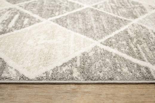 Dywan Loris G179B cream/beige Szary Beż Romby