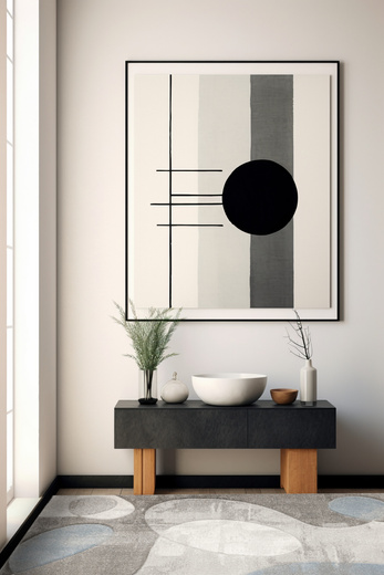 Dywan Kandy N414A l.grey/blue Szary Niebieski Krem Fryz