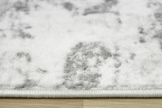 Dywan Felix 9319A l.grey/white Srebrzysty Szary Krem Romby Przecierany Beton