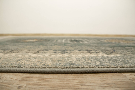 Dywan Wełniany Dywilan Polonia Ashan Light Blue Niebieski Beż