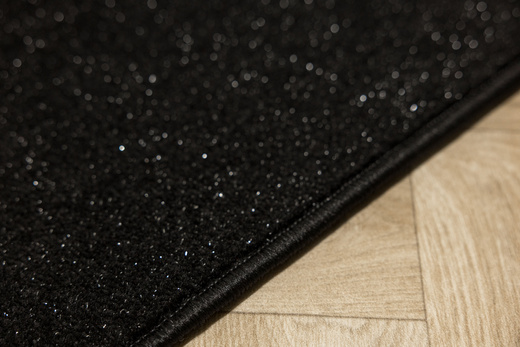 Dywan Harrow-Flash 78 Czarny z Brokatem