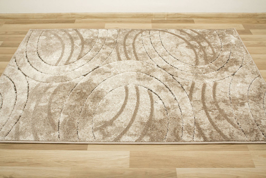 Dywan Fashion 32006/120 Koła Elipsy Krem Beż