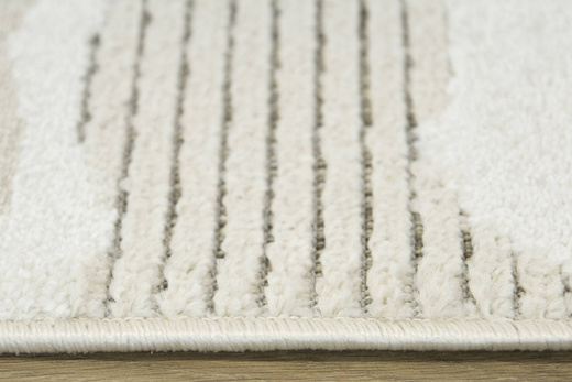 Chodnik Sznurkowy Stella D419A beig Beż Kremowy Abstrakcja szerokość 100 cm