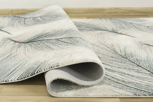 Dywan Oriental 4467 bone/oil green Butelkowa Zieleń Krem Piórka