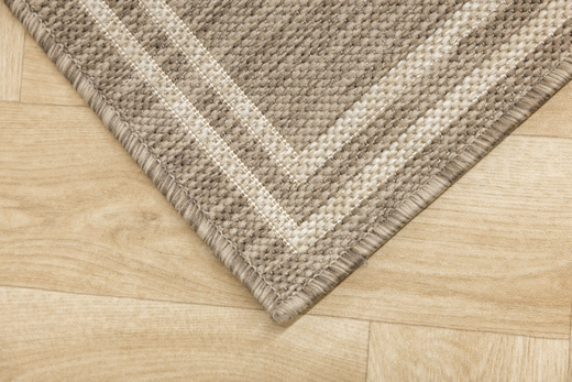 Antypoślizgowy Dywan Scandigel 5725/UT61 Brąz Beż Ramka